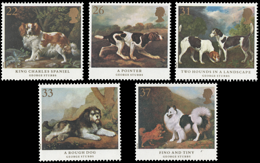 Great Britain Dog Stamp