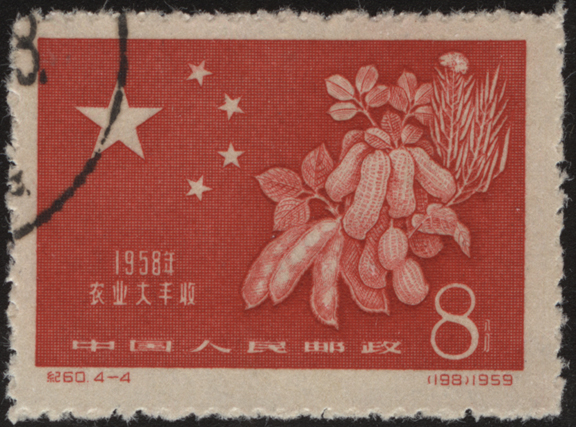 China Peanut Stamp