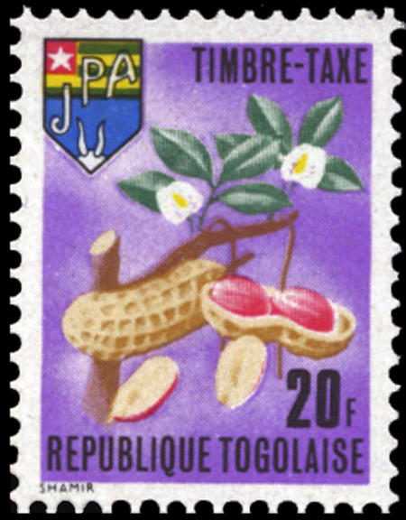 Togo Peanut Stamp