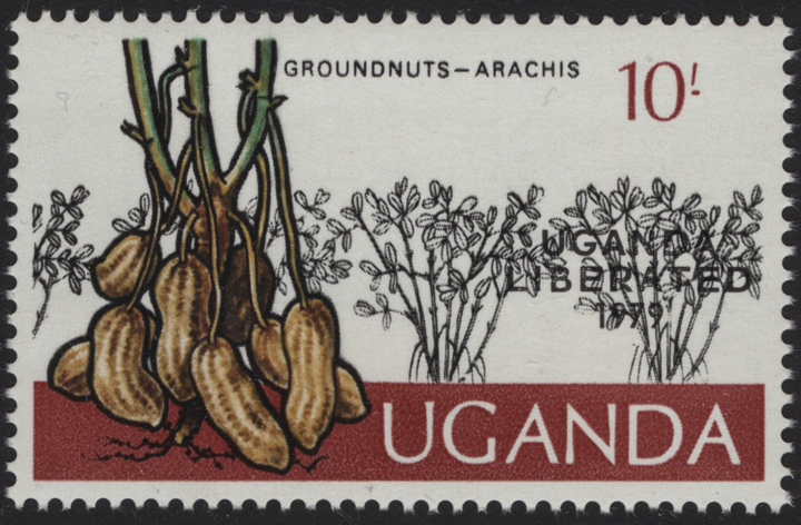 Uganda Peanut Stamp
