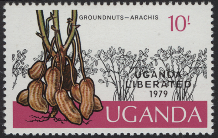 Uganda Peanut Stamp