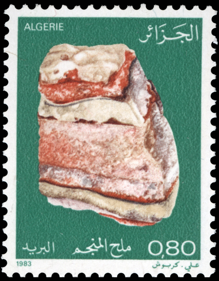 Algeria Salt Stamp