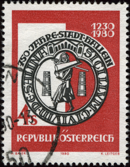 Austria Salt Stamp