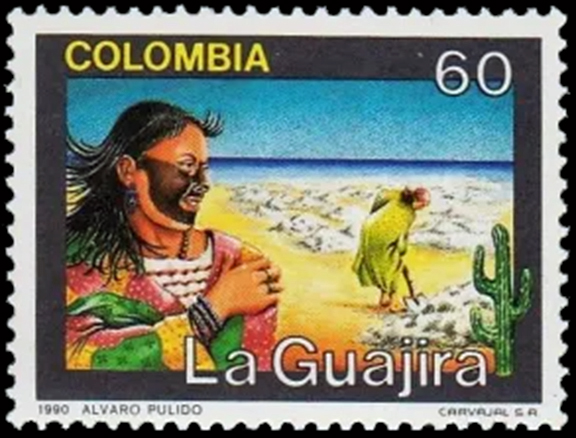 Colombia Salt Stamp