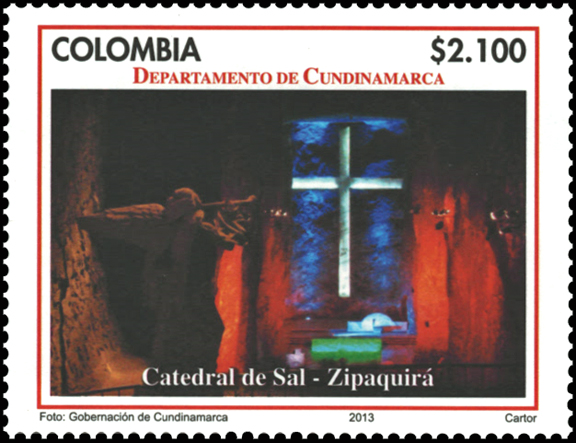 Colombia Salt Stamp