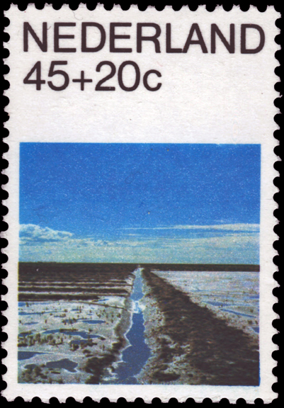 Netherlands Salt Stamp