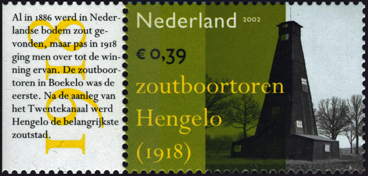 Netherlands Salt Stamp