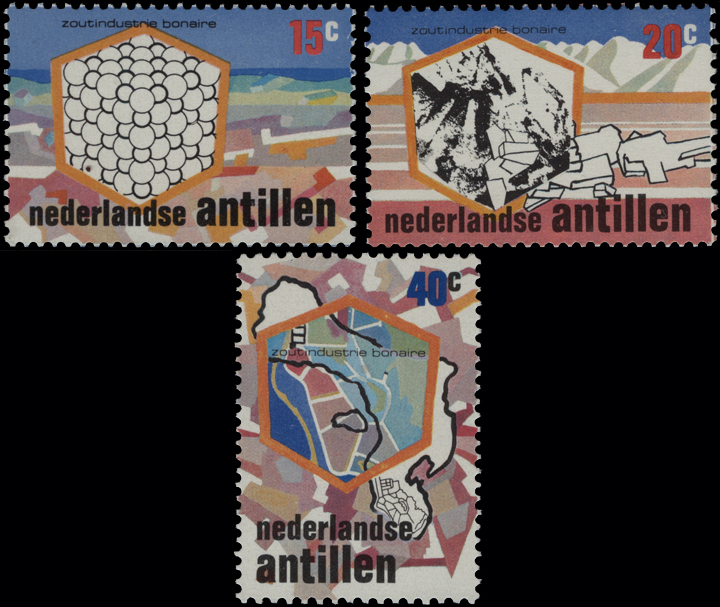 Netherlands Antilles Salt Stamp