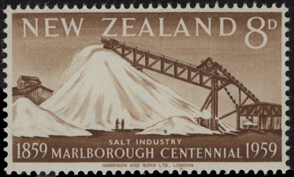 New Zealand Salt Stamp