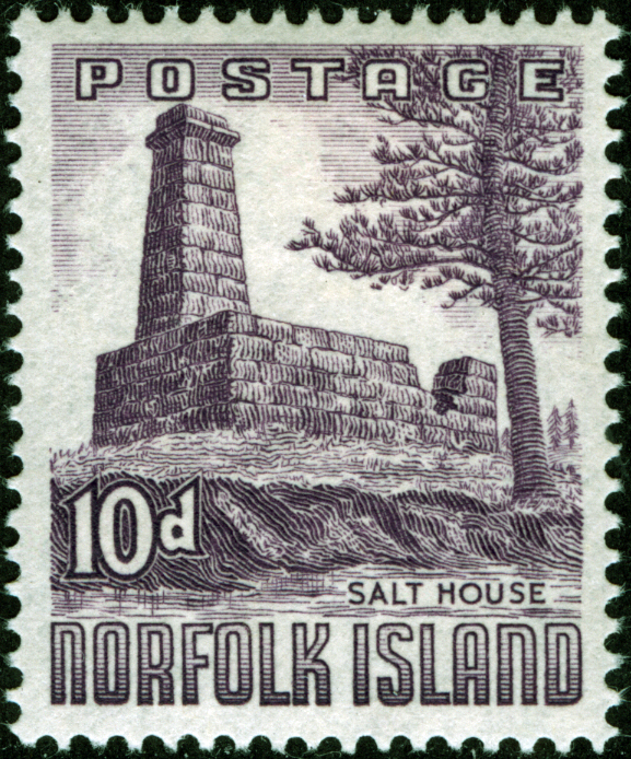 Norfolk Island Salt Stamp