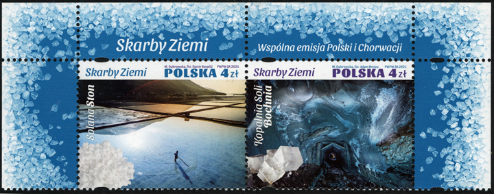Poland Salt Stamp