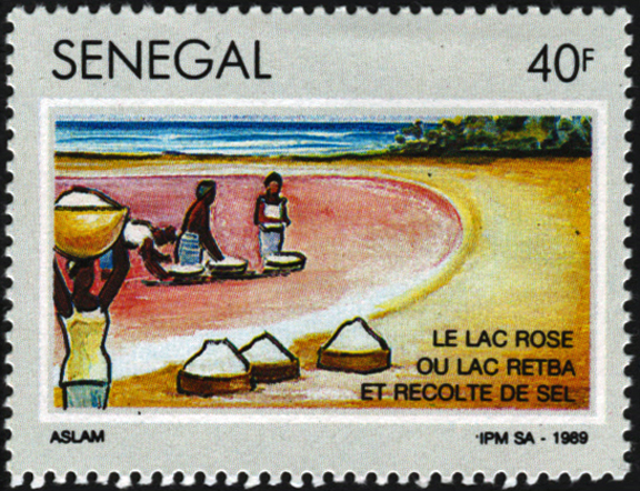 Senegal Salt Stamp