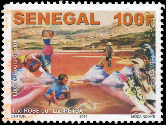 Senegal Salt Stamp